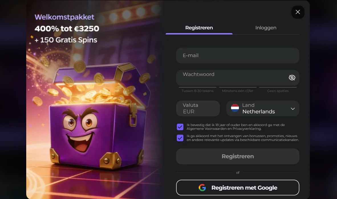 Wildies Casino Registratie en Inloggen Wildies Casino Registratie en Inloggen