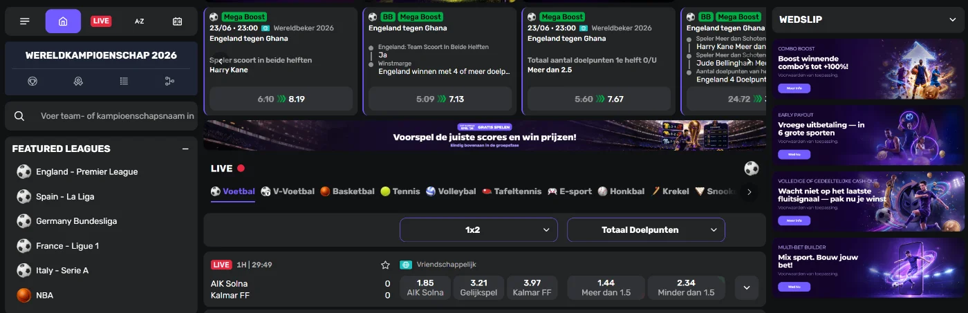 Wildies Casino Sportbetting en eSports Wildies Casino Sportbetting en eSports